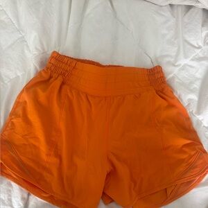 Women's Orange Shorts